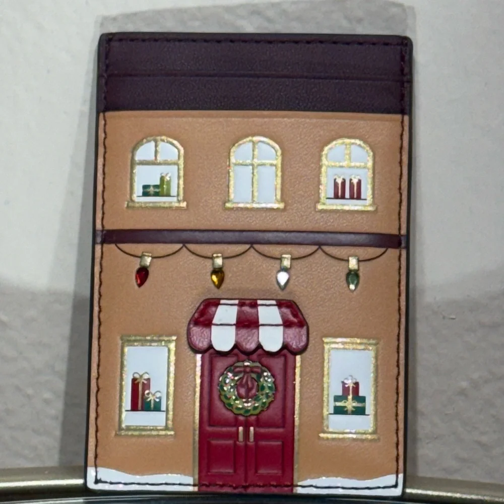 New Kate Spade Leather ID Card Case Holder